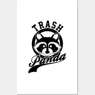 Save the Trash Pandas Funny Raccoon Animal Lover Funny Gift Posters and Art